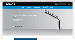 Desktop Screenshot of delabie.pl