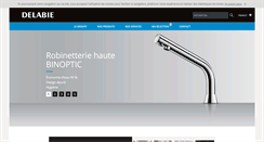 Desktop Screenshot of delabie.fr